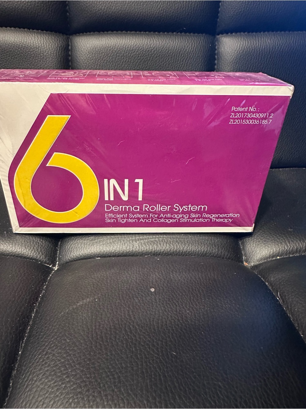 6-in-1 Derma Roller System - Pink Multi-Head Microneedling Set
